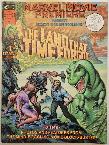 Stan Lee Presents: Marvel Movie Premiere #1 The Land That Time Forgot 1975 VF-NM Vintage Magazine
