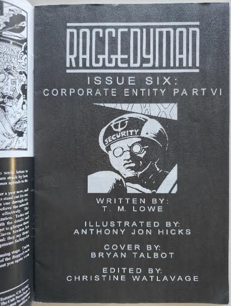Raggedyman #6 (1994) Vintage Comic