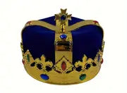 Royal Blue King Crown