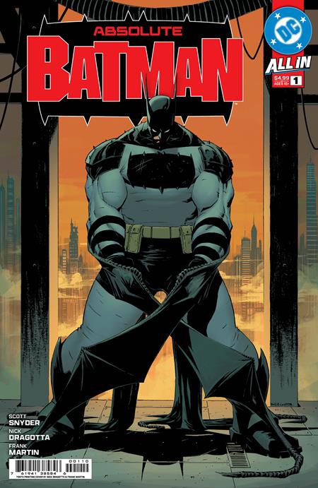 ABSOLUTE BATMAN #1 Tenth Printing Cvr A Nick Dragotta 01/21/2026