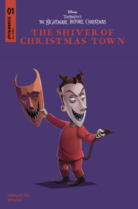 TIM BURTONS THE NIGHTMARE BEFORE CHRISTMAS THE SHIVER OF CHRISTMAS TOWN #1 CVR D DISNEY LIBRARY VAR 01/07/2026