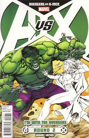 Avengers Vs. X-Men #2 (CVR F Carlo Pagulayan Avengers Team) (4/18/12)