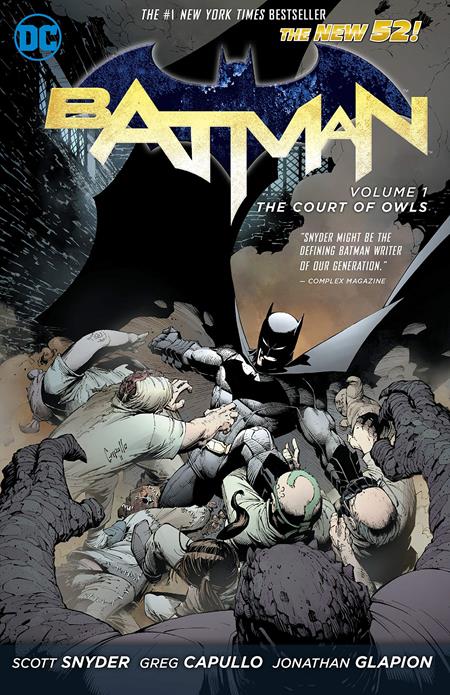 BATMAN TP VOL 01 THE COURT OF OWLS (N52) 2022