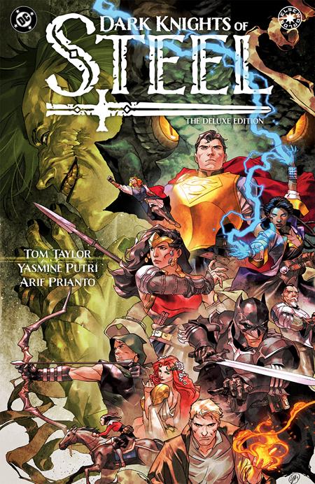 DARK KNIGHTS OF STEEL THE DELUXE EDITION HC BOOK MARKET YASMINE PUTRI CVR 2025