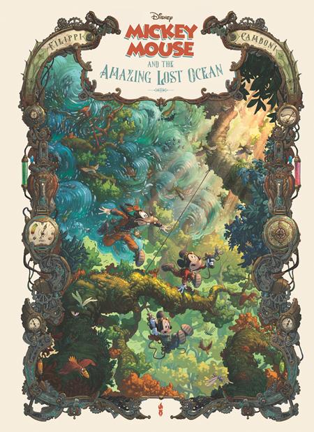WALT DISNEYS MICKEY MOUSE AND THE AMAZING LOST OCEAN HC 2025