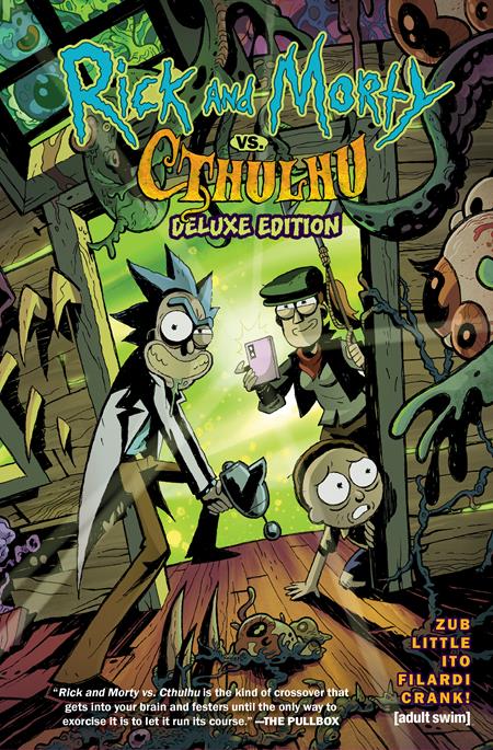 RICK AND MORTY VS. CTHULHU DELUXE EDITION HC (2025)