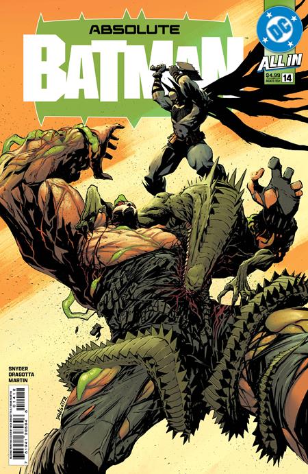 ABSOLUTE BATMAN #14 Second Printing Cvr A Nick Dragotta 02/11/2026