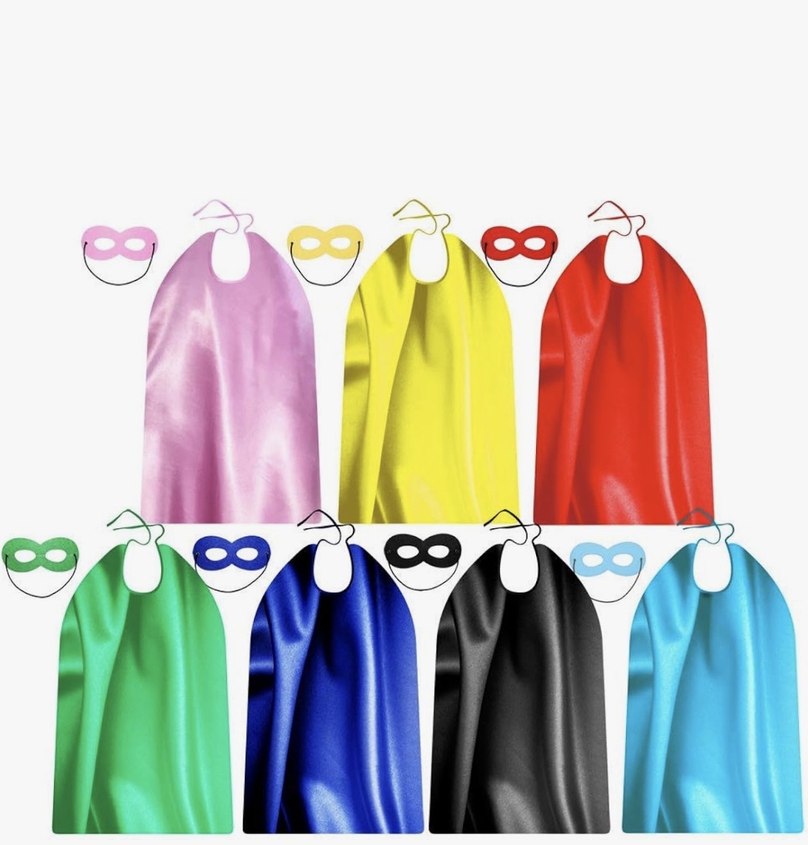Superhero Cape and Mask Set