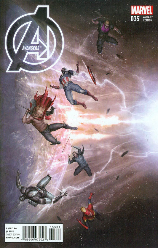 Avengers #35 (CVR B Agustin Alessio Time Runs Out) (9/17/14)