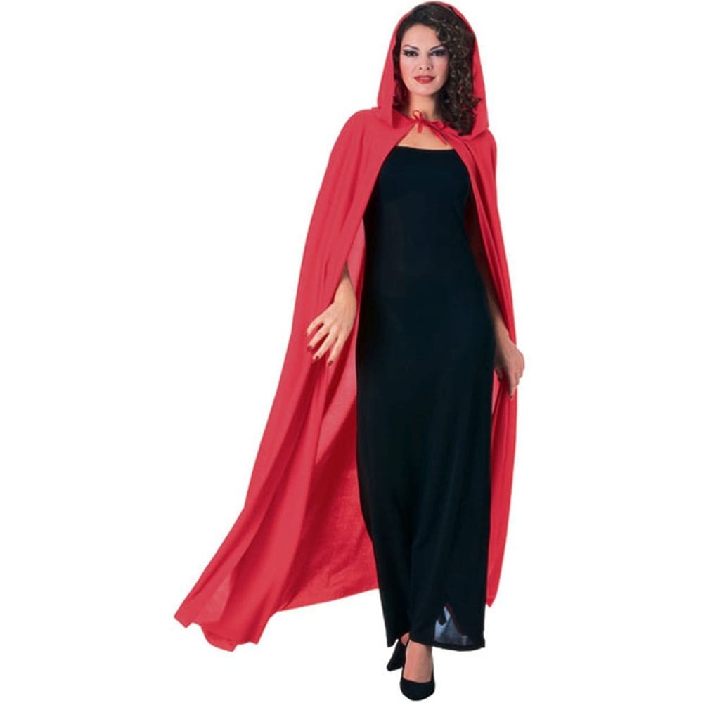 Hooded Cape - Red