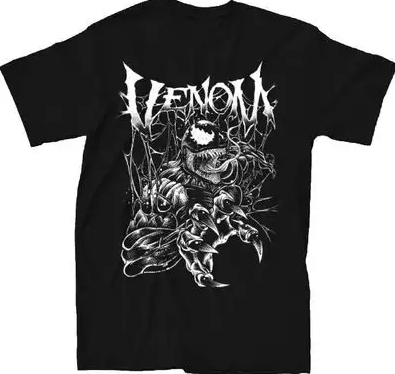 Camisa Marvel Venom Metal