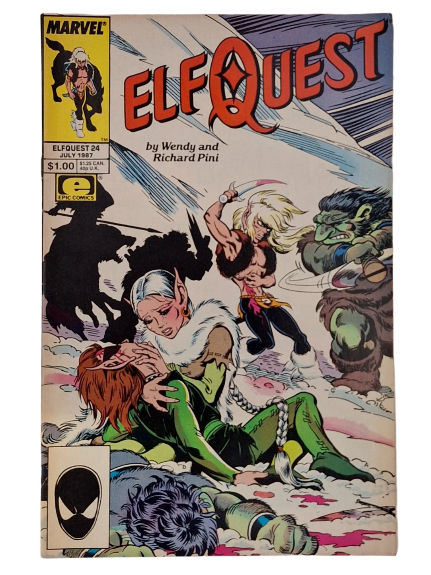 ElfQuest #24 VG-F 1987