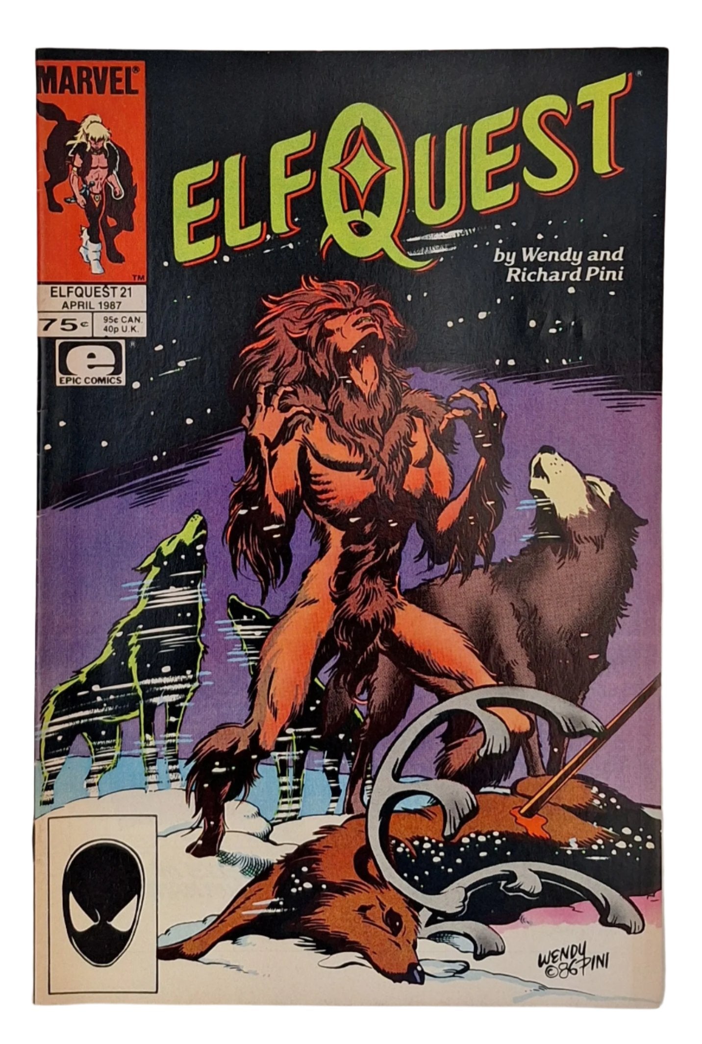 ElfQuest #21 1987 VG-F