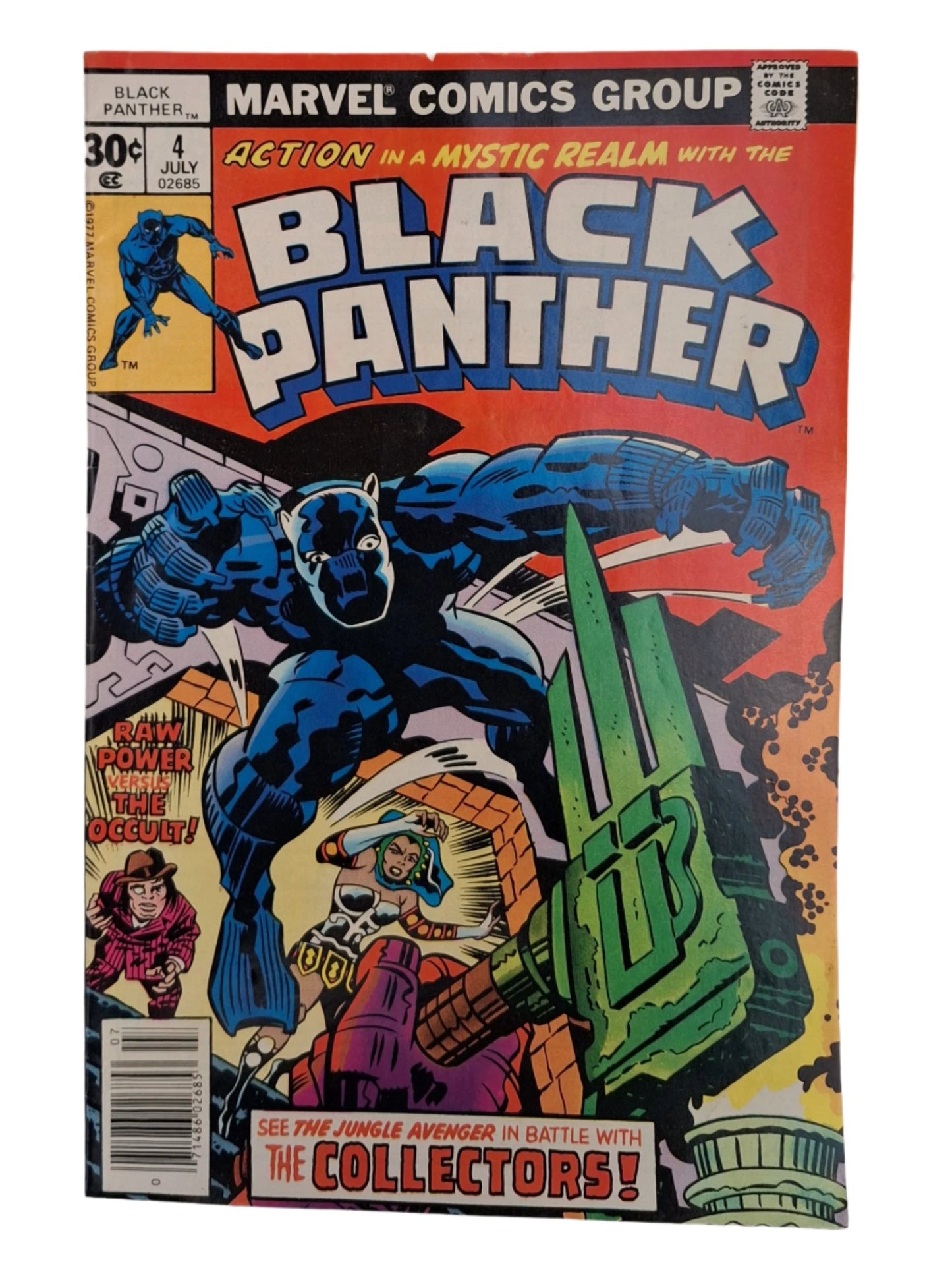 Black Panther #4 1977 Fine