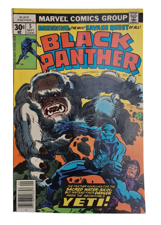 Black Panther #5 1977 VF-NM