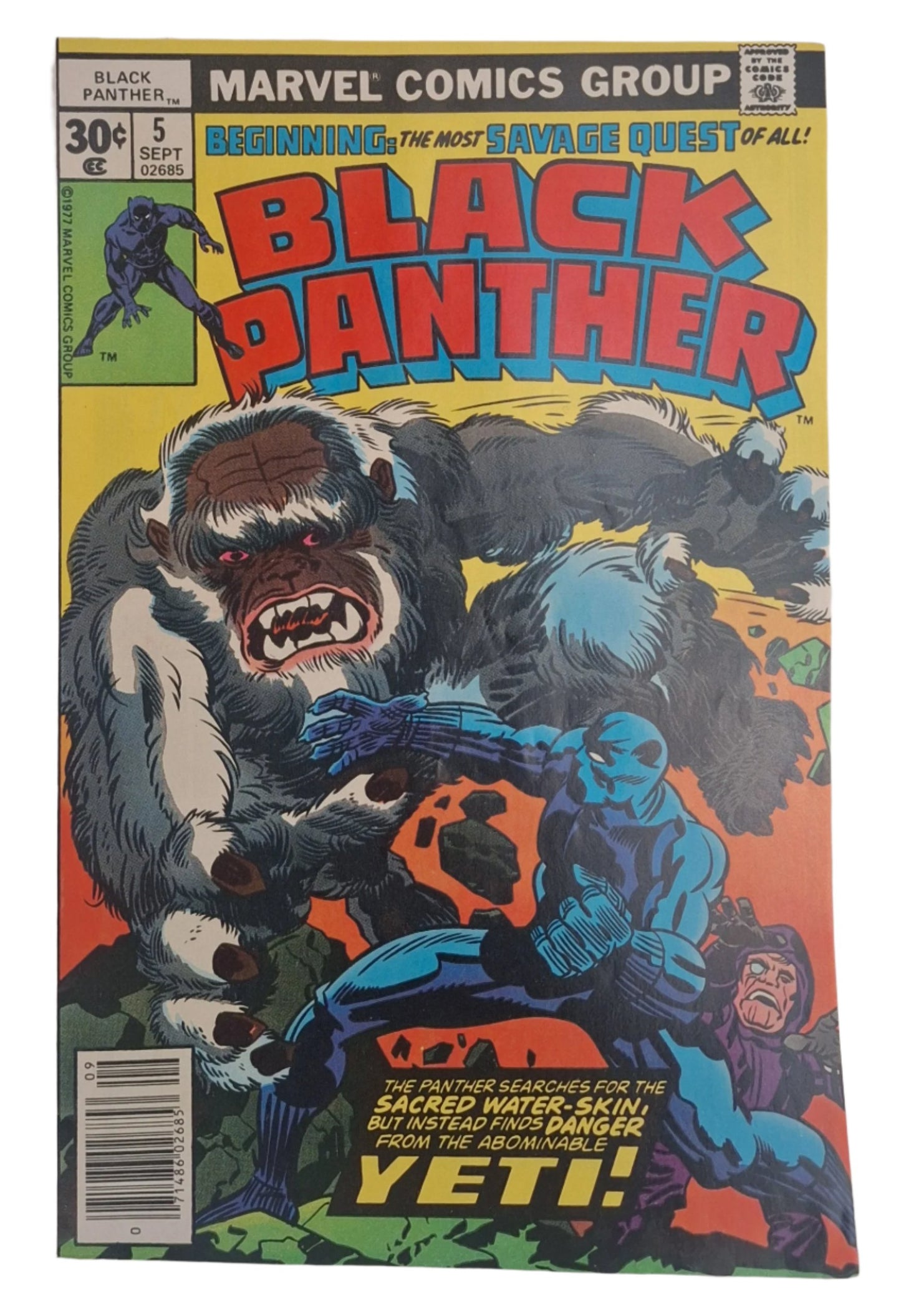 Black Panther #5 1977 NM