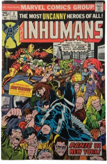 INHUMANS #3 1975 GD/VG Vintage Comic