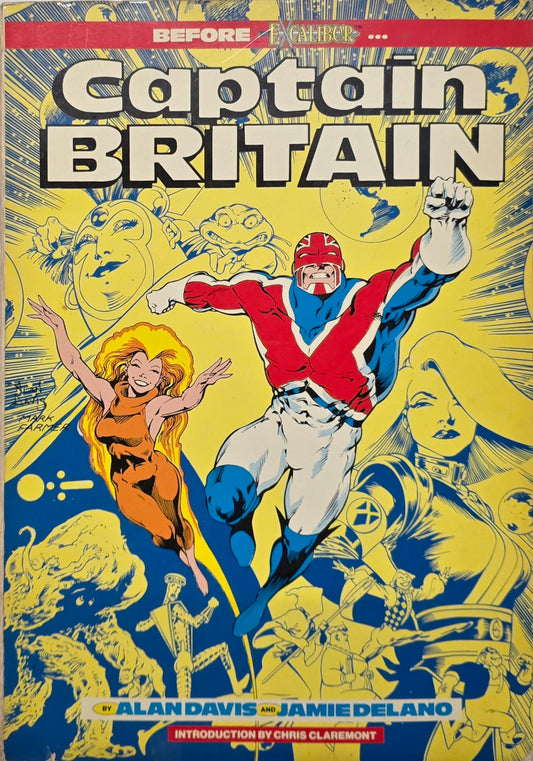 Captain Britain: Before Excalibur... Vintage TP 1988