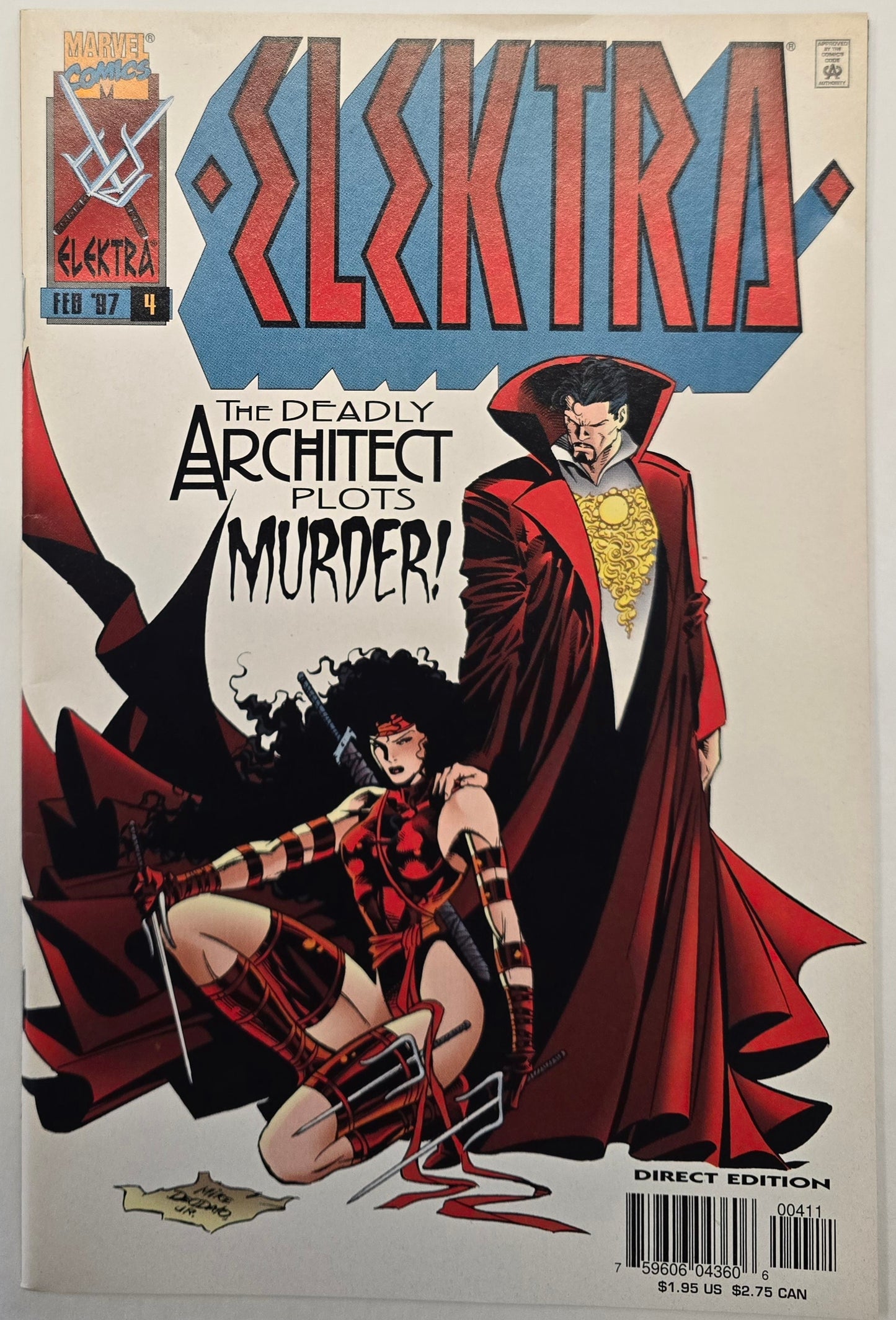 Elektra #4 1997 Vintage Comic VF-NM