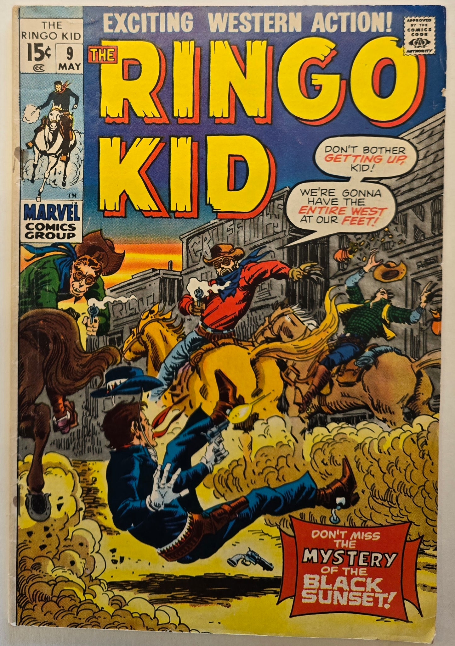 The Ringo Kid #8 1971 GD Vintage Comic