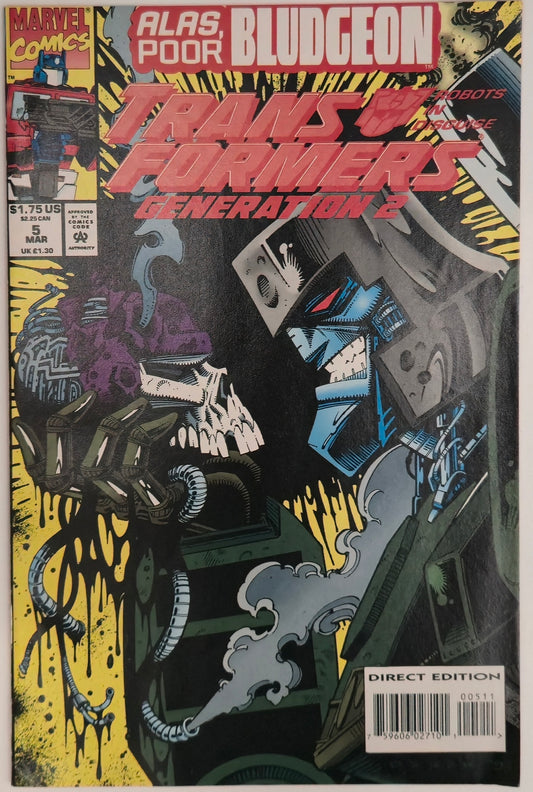 Transformers Generations 2 #5 1993 FN-VF Vintage Comics
