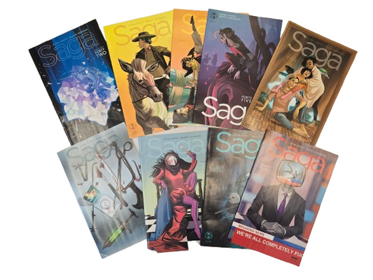 Saga Collection #42-50 FN-VF 2017-2018