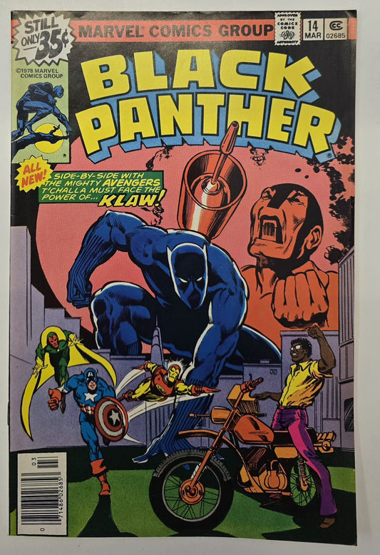 Black Panther #14 1978 VG Vintage Comic