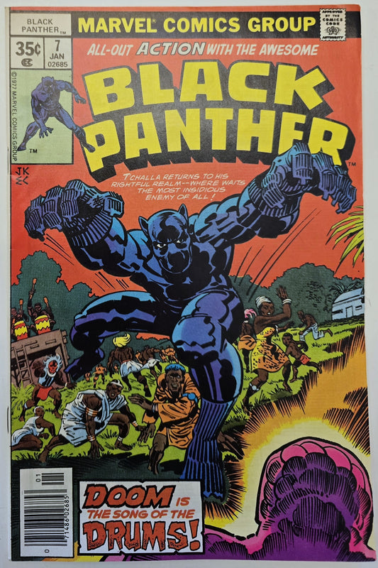 Black Panther #7 1977 VF-NM