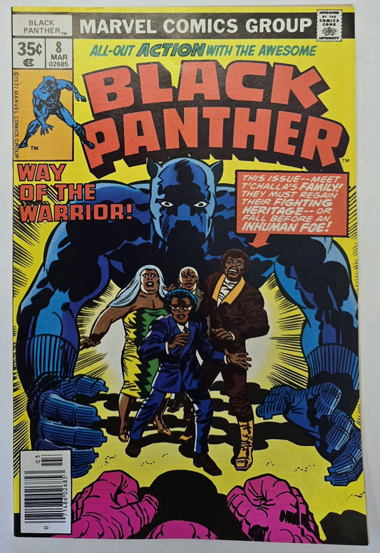 Black Panther #8 1978 VF-NM Vintage Comic
