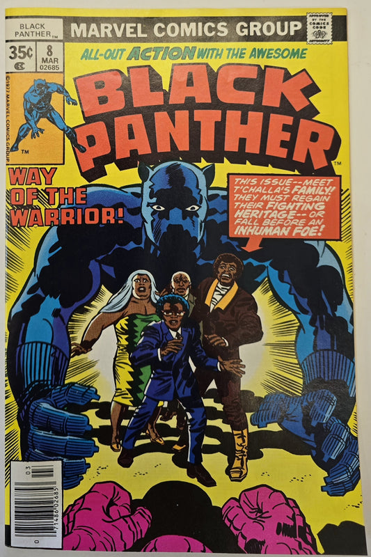 Black Panther #8 1978 VF-NM Vintage Comic