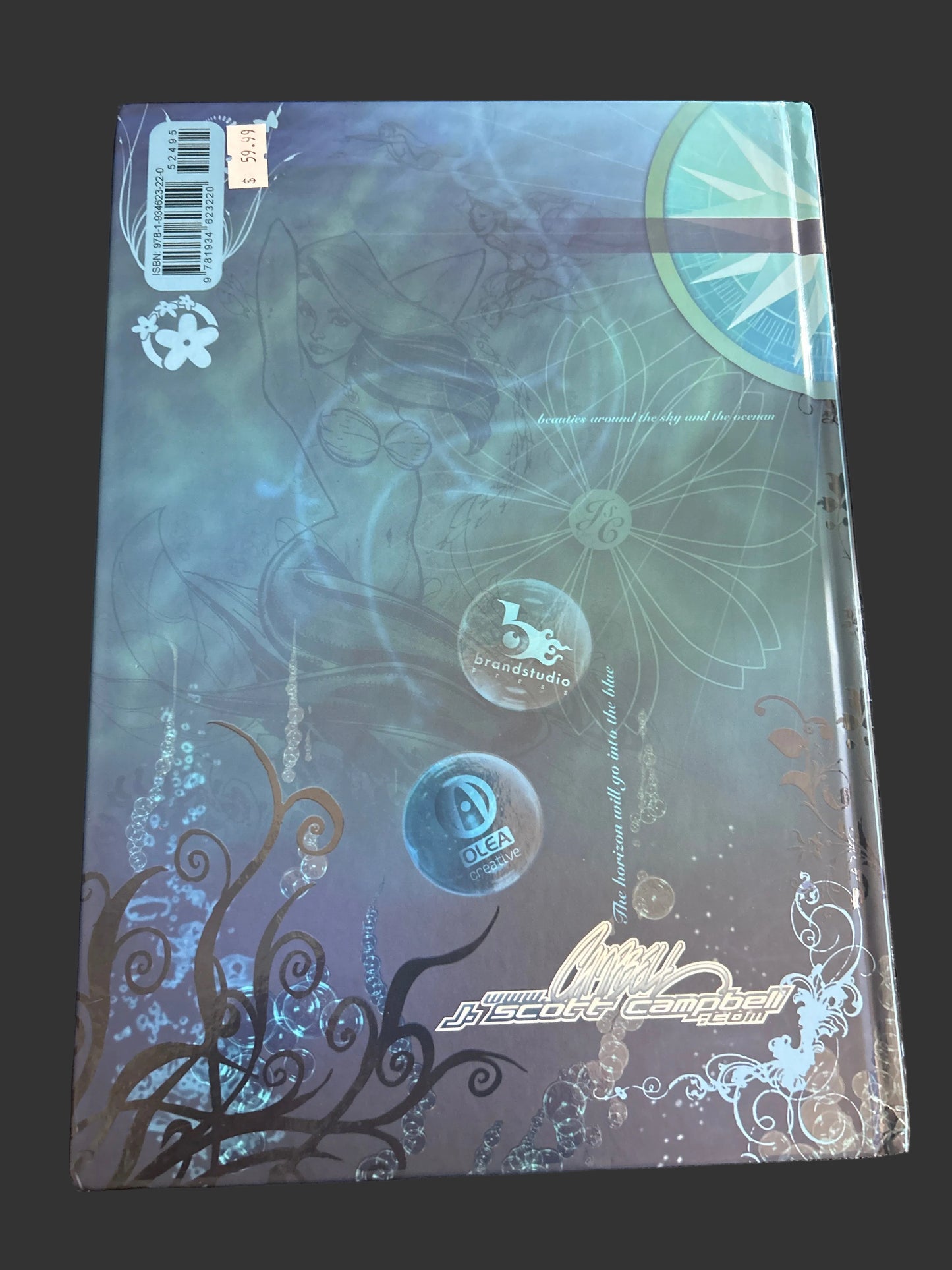 Blue Beauties: The Treasury Cargo hand signed by J. Scott Campbell