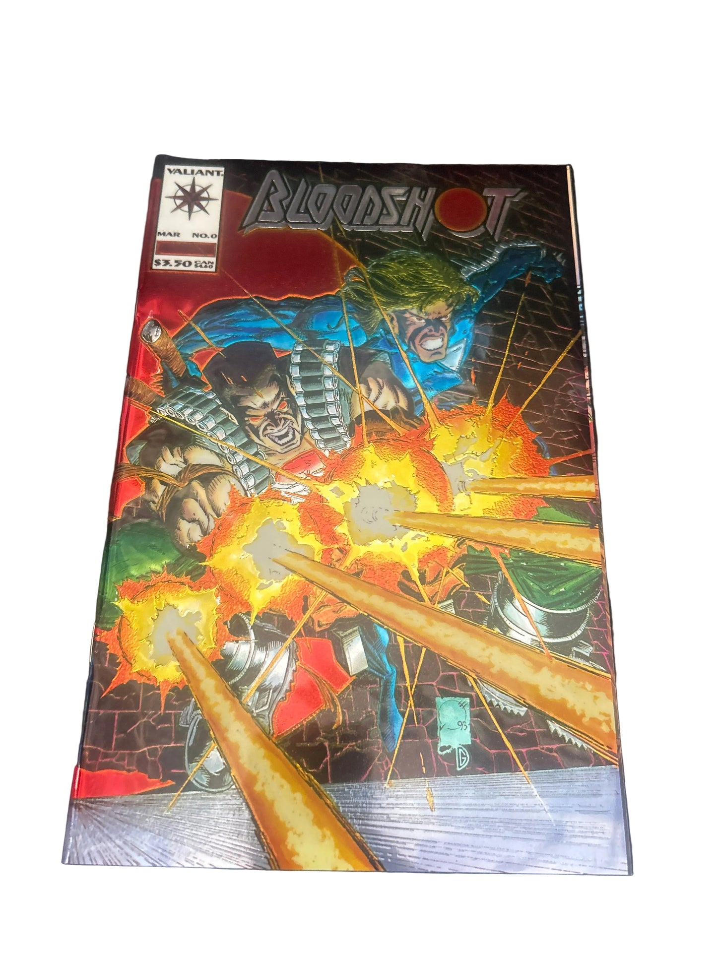 BLOODSHOT (1994) #0 Foil cover