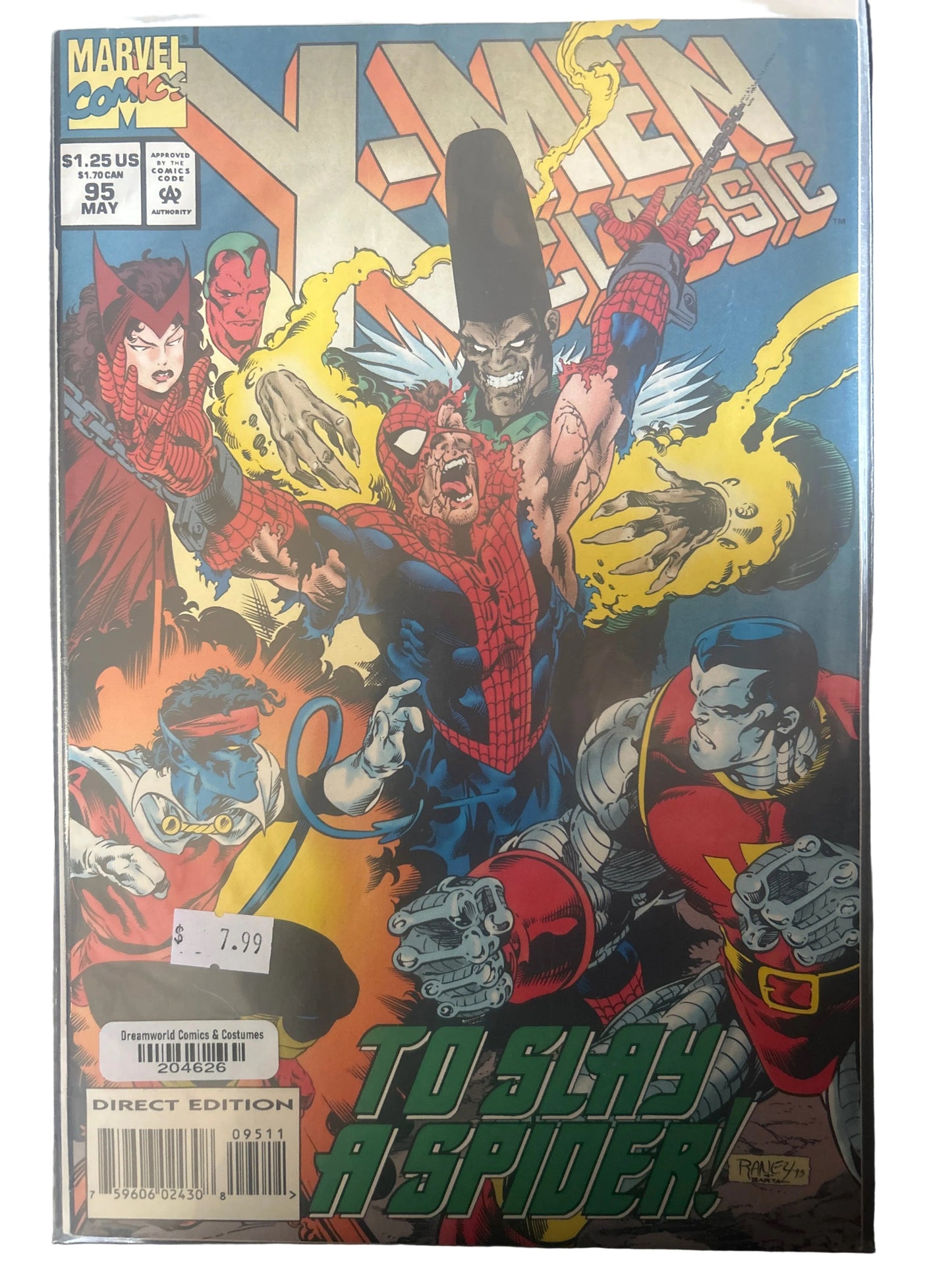 X-Men Classic #95 To Slay a Spider (1994)