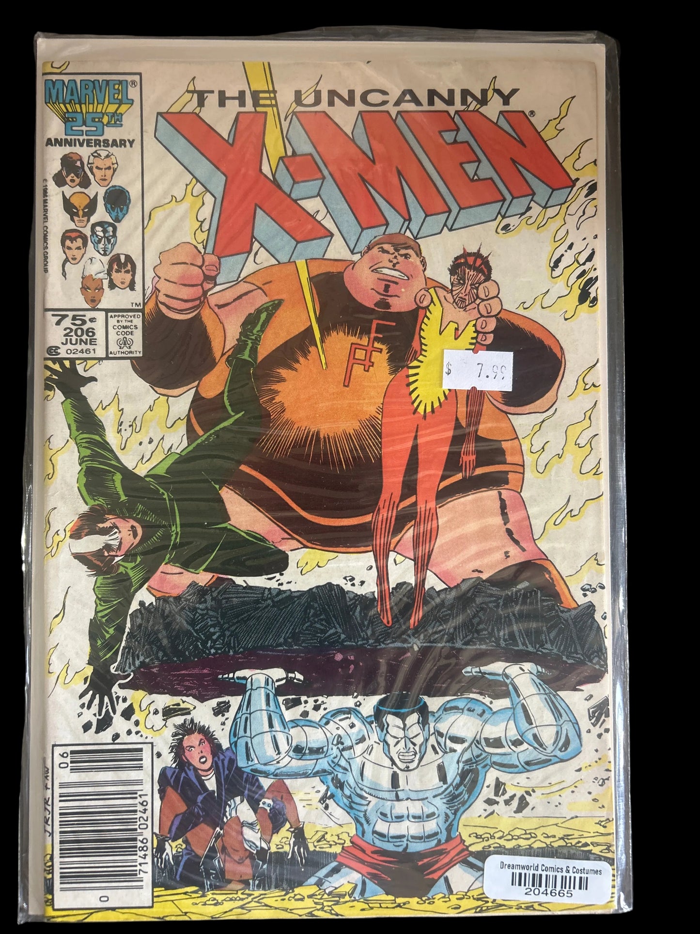 The Uncanny X-Men Vol. 1 #206 (1986)