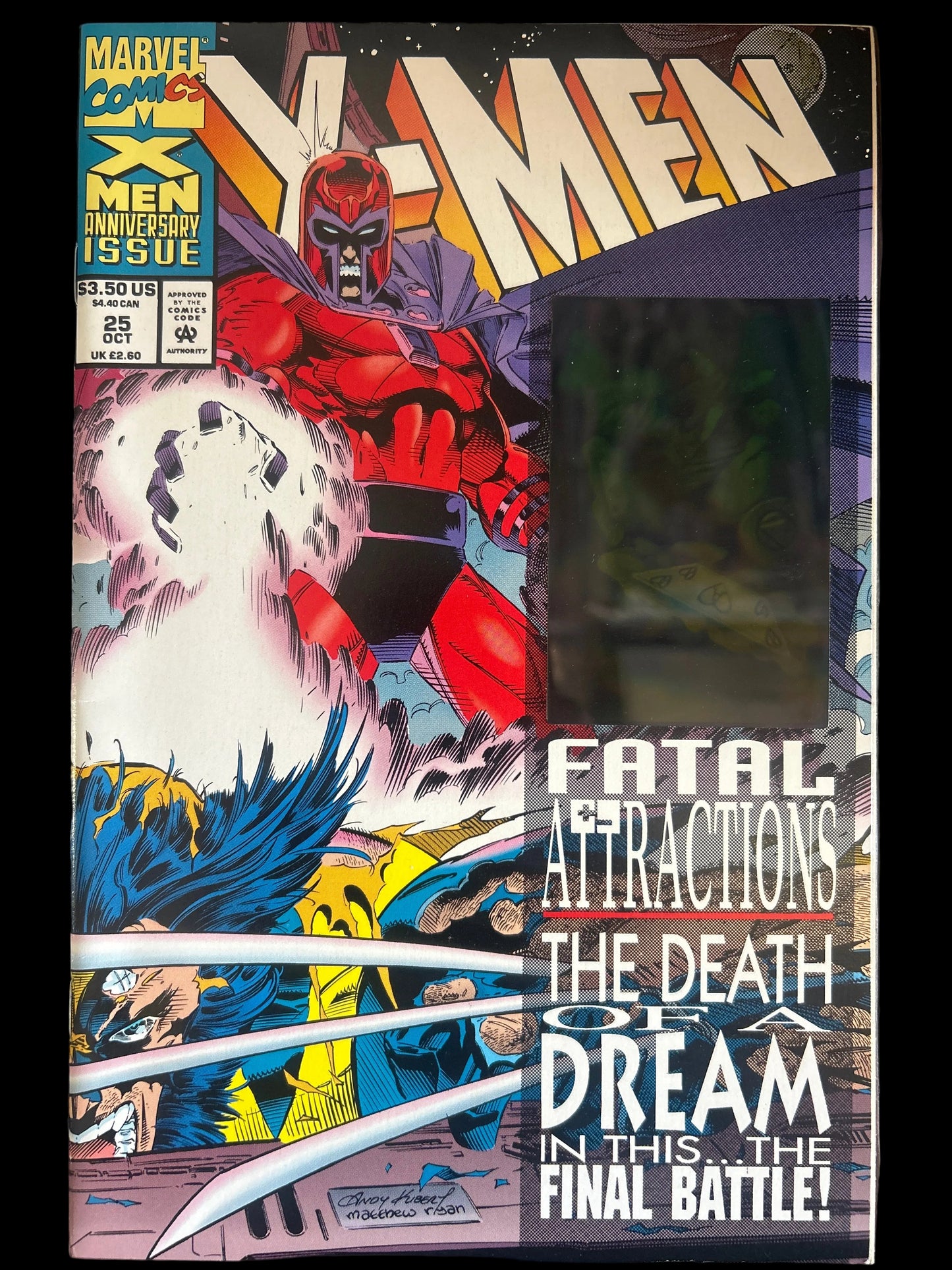 X-Men #25 Fatal Attractions The Death of Dream (1993)