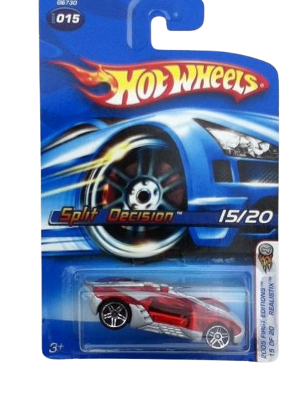 Hot Wheels Decisión dividida 2005 Primeras ediciones Realistix 2005