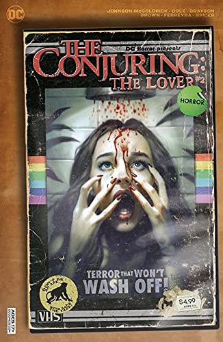 DC Horror Presents The Conjuring The Lover #2 CVR B Ryan VHS VRNT 2021