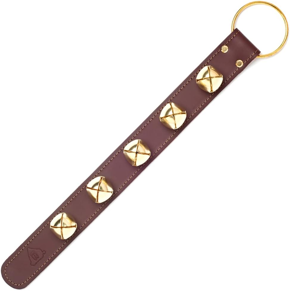 Bevin Bells Leather Sleigh Bell Strap