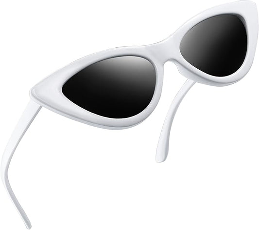 1950's Cateye Sunglasses - White