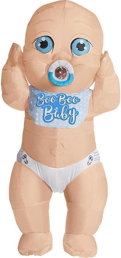 Boo Boo Baby Inflatable Costume - Adult