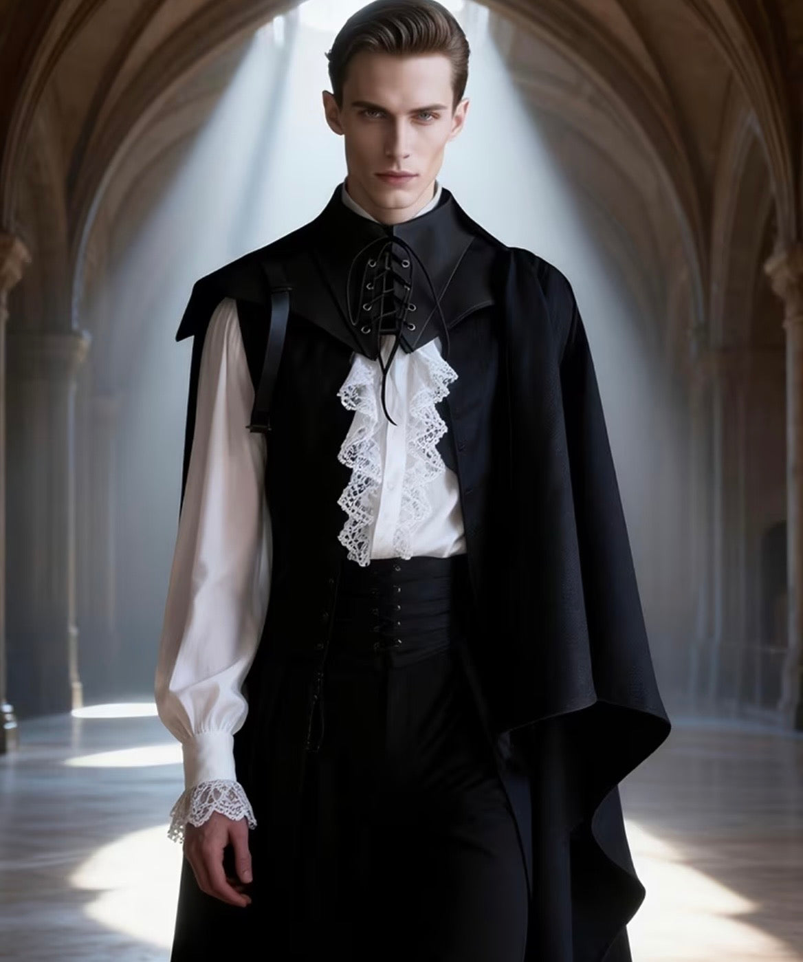 Medieval King/Knight half Cape