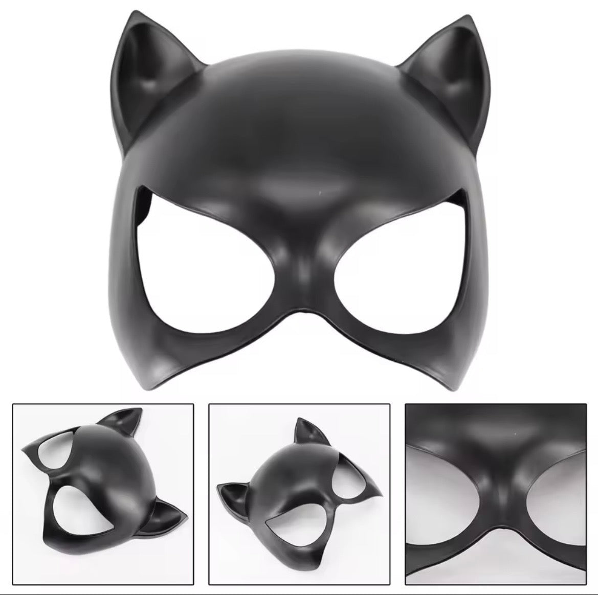 Cat Woman mask (hard plastic)