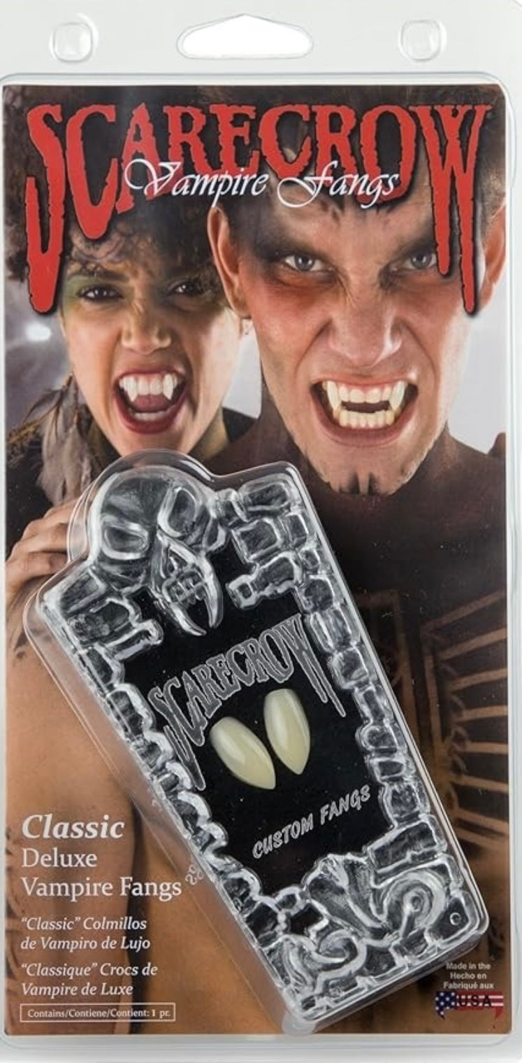 Colmillos de vampiro clásicos de lujo