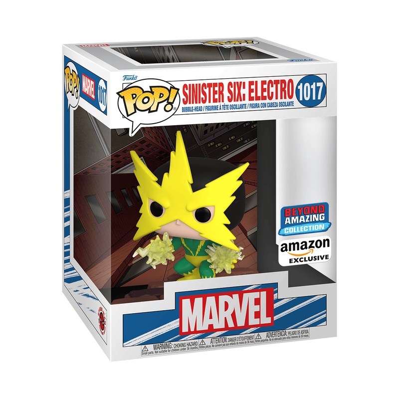 Funko Pop! Deluxe Sinister Six: Electro #1017 Vinyl Figure