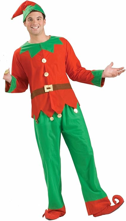 Simply Elf Costume (Adult) One Size.