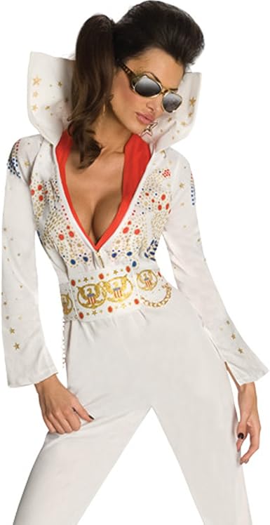 Lady Elvis Jumpsuit Costume (Adult)