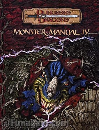 Dungeons & Dragons: Monster Manual IV Hardcover 2006