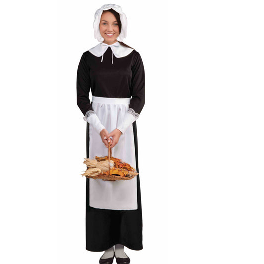 Instant Pilgrim Girl Costume - Adult