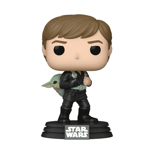 Funko Pop! Star Wars Luke Skywalker & Grogu #583 Bobble-Head