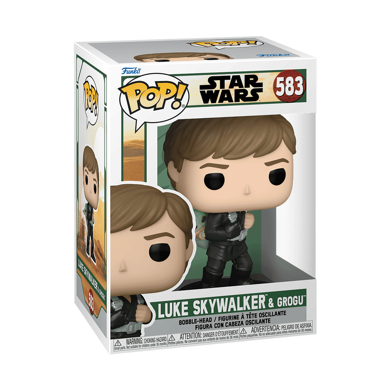 Funko Pop! Star Wars Luke Skywalker & Grogu #583 Bobble-Head